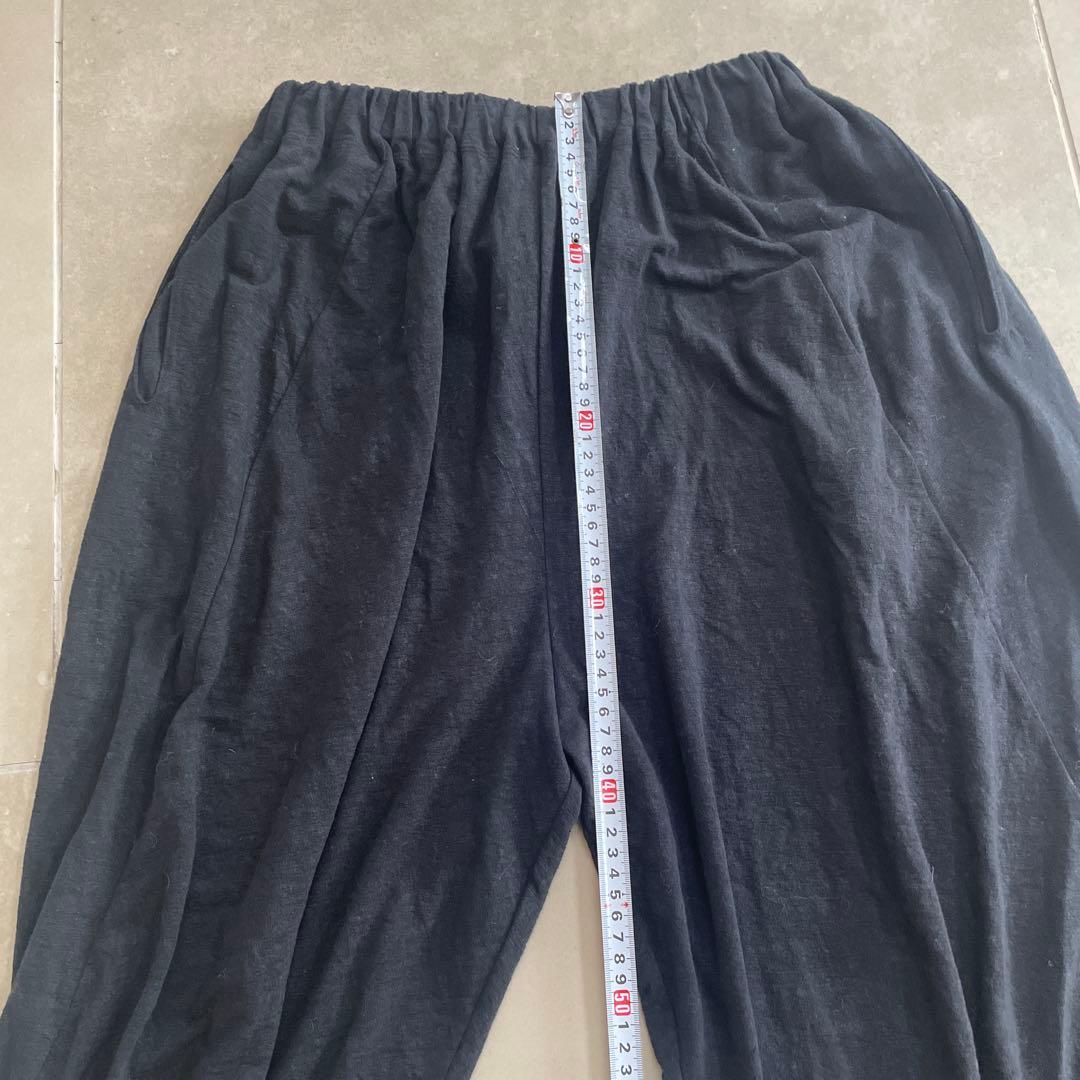 ババグーリ　バルーンパンツ墨色