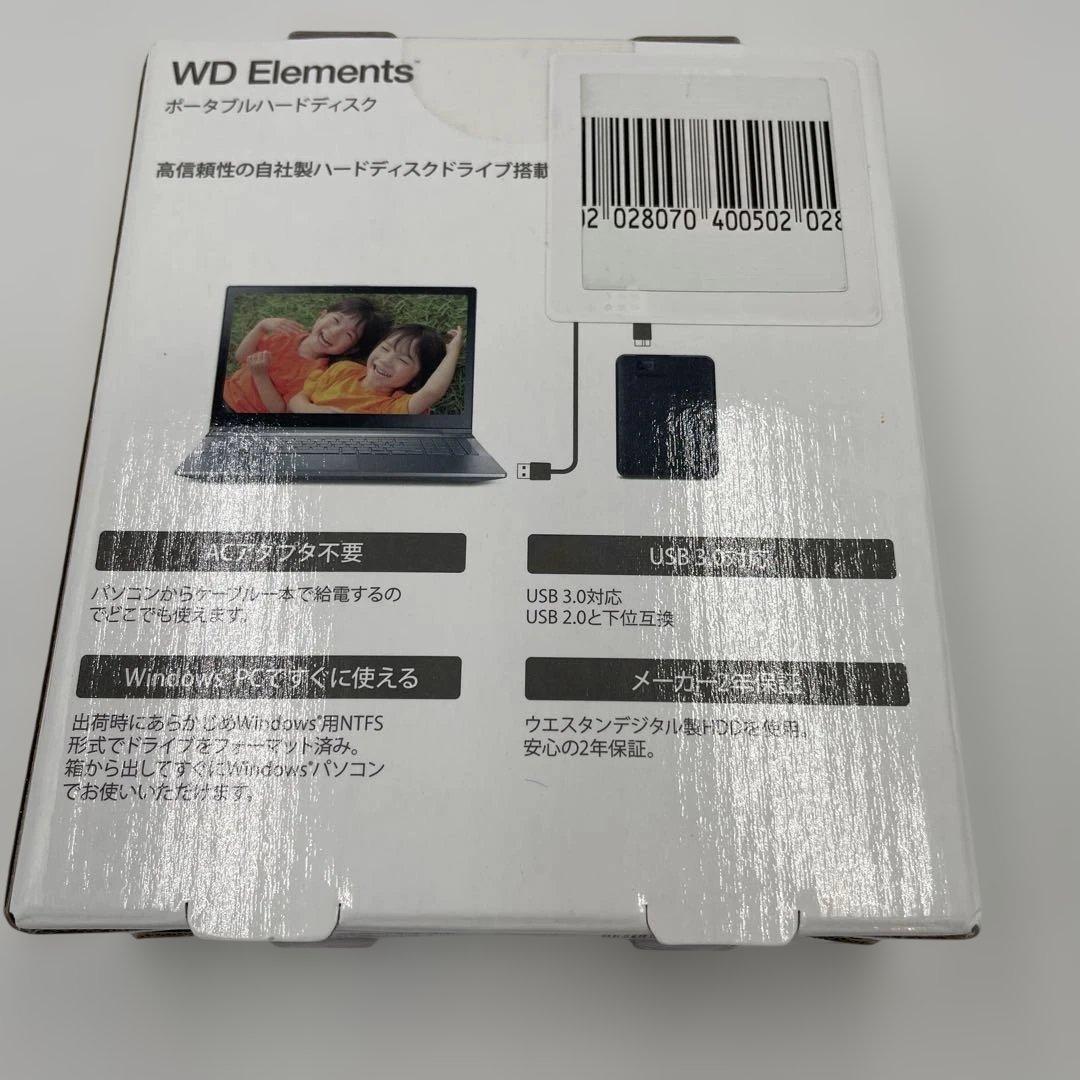 外付けハードディスク・ドライブ WesternDigital WDBUZG0020BBK-JESE