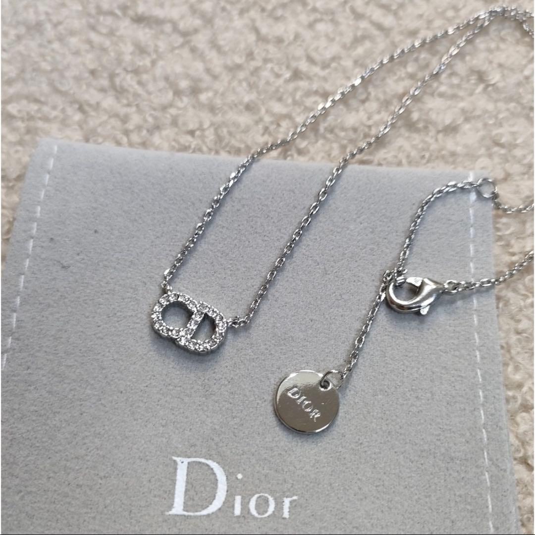 ディオール　シルバー　ネックレス　DIOR Clair D Lune