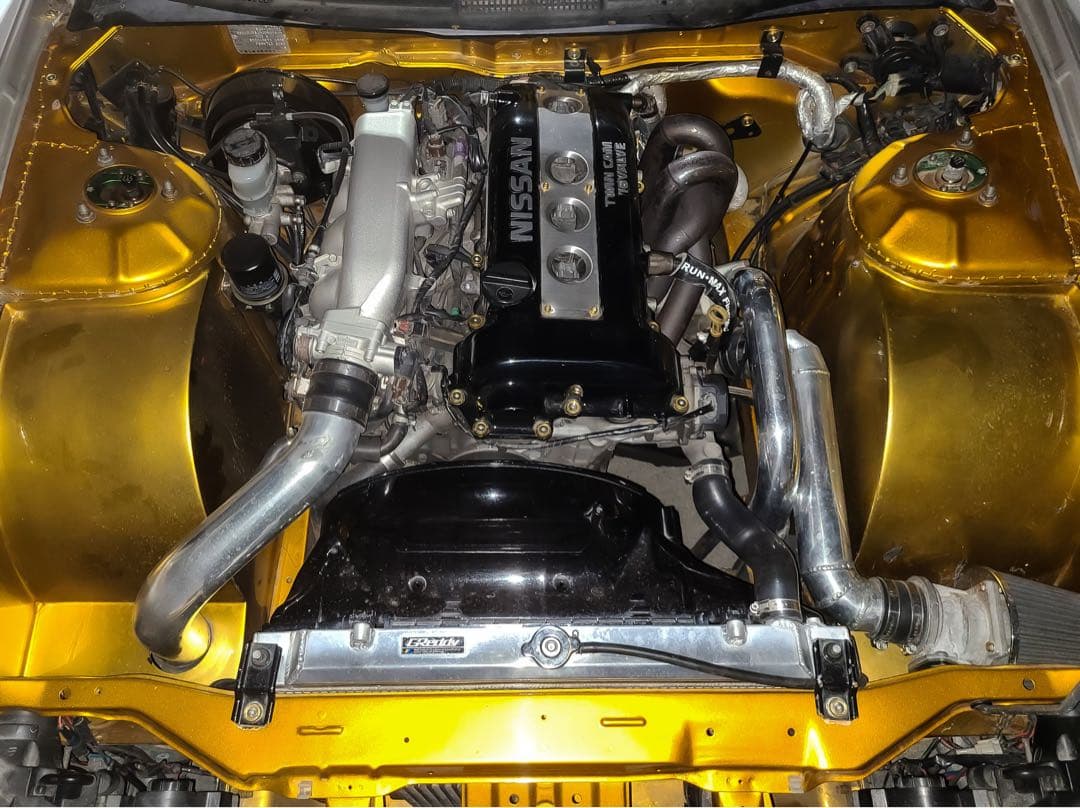 シルビア サイクルフェンダー　パイピング