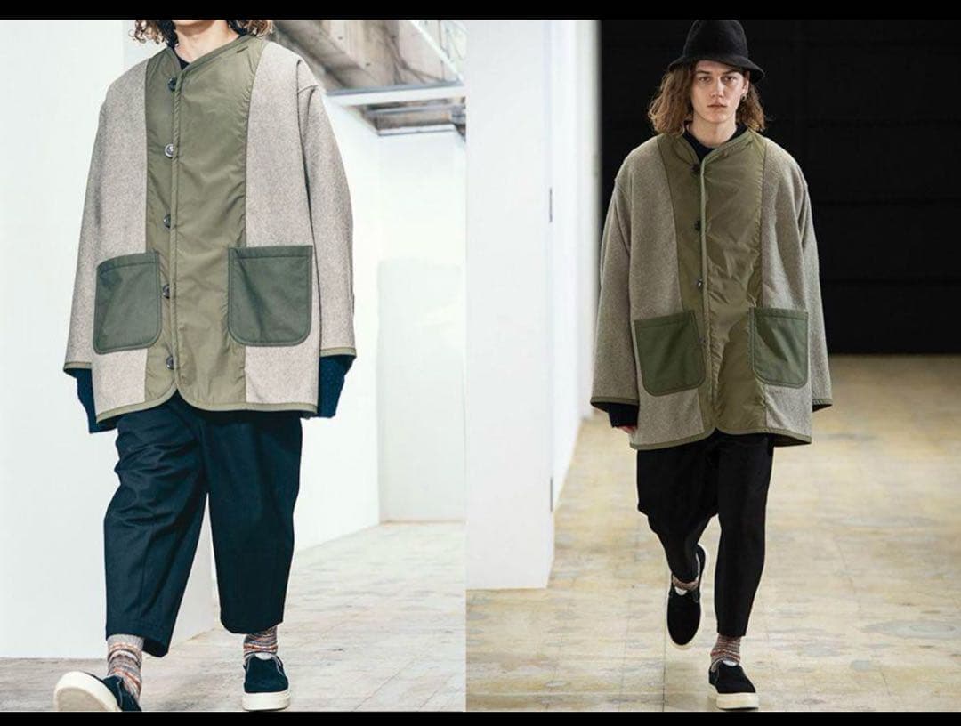 21AW ジュンヤ ワタナベ マン ミリタリー ライナージャケット M-65