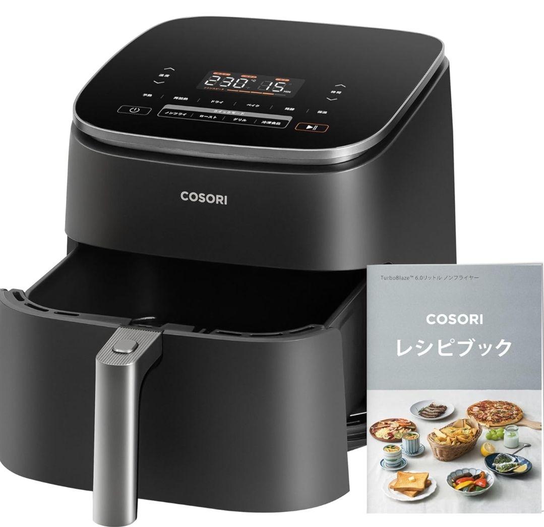 新品 COSORI ノンフライヤー 6L CAF-DC601-KJP コソリ