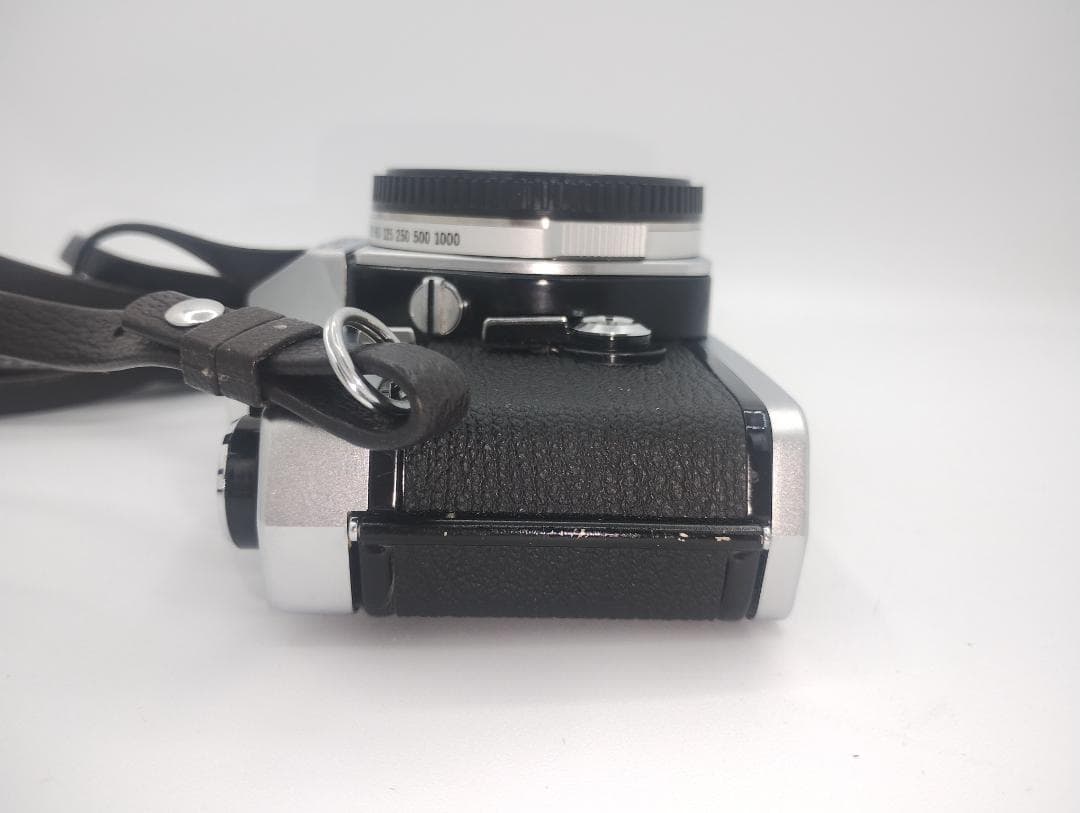 OLYMPUS OM-1 フィルムカメラ ボディ シルバー 低速シャッター難あり