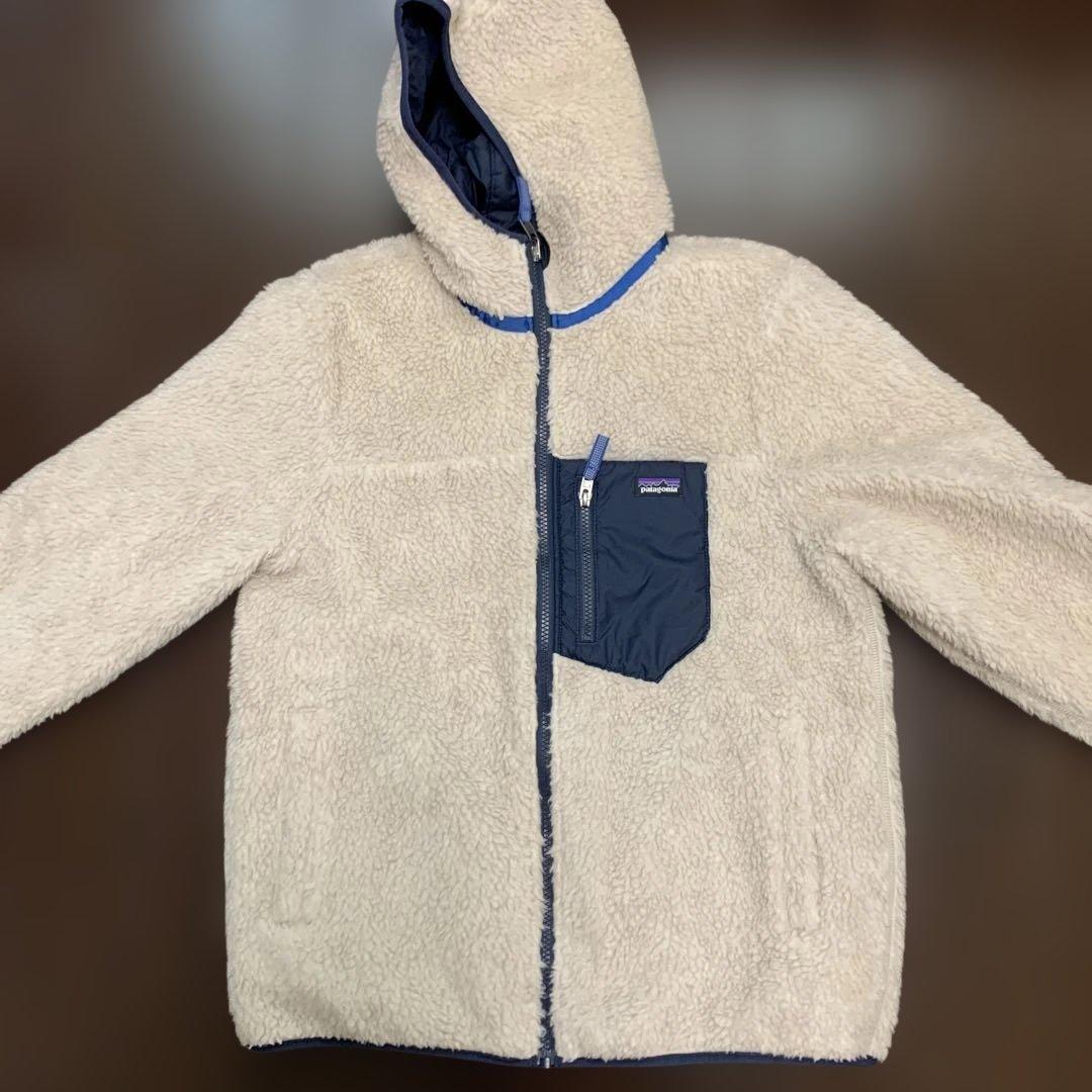 値下げ☆美品 patagoniaリバーシブルジャケッ卜 XXL 16-18