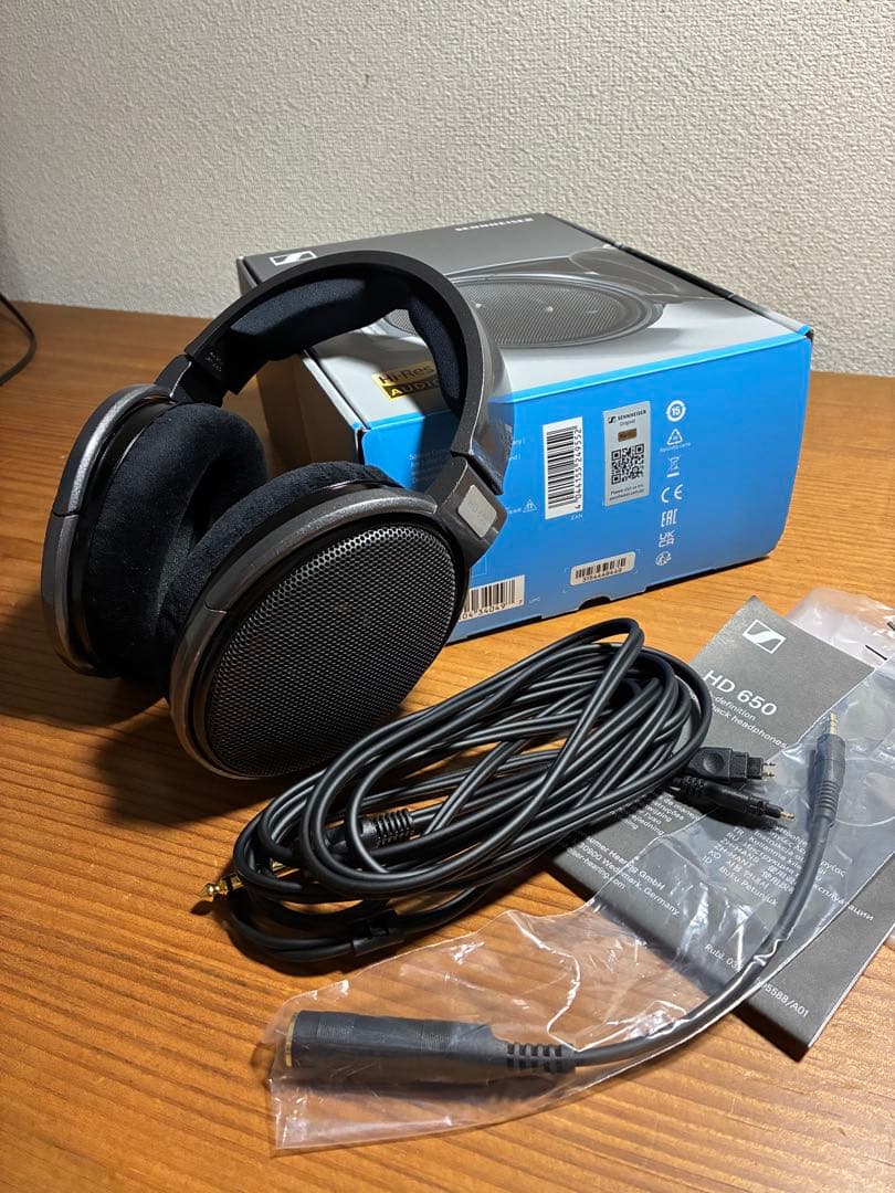 SENNHEISER HD 650 有線ヘッドホン ゼンハイザー HD650