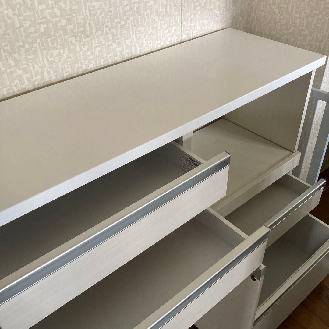 【美月⭐︎】食器棚　キッチンボード　レンジボード　幅120cm