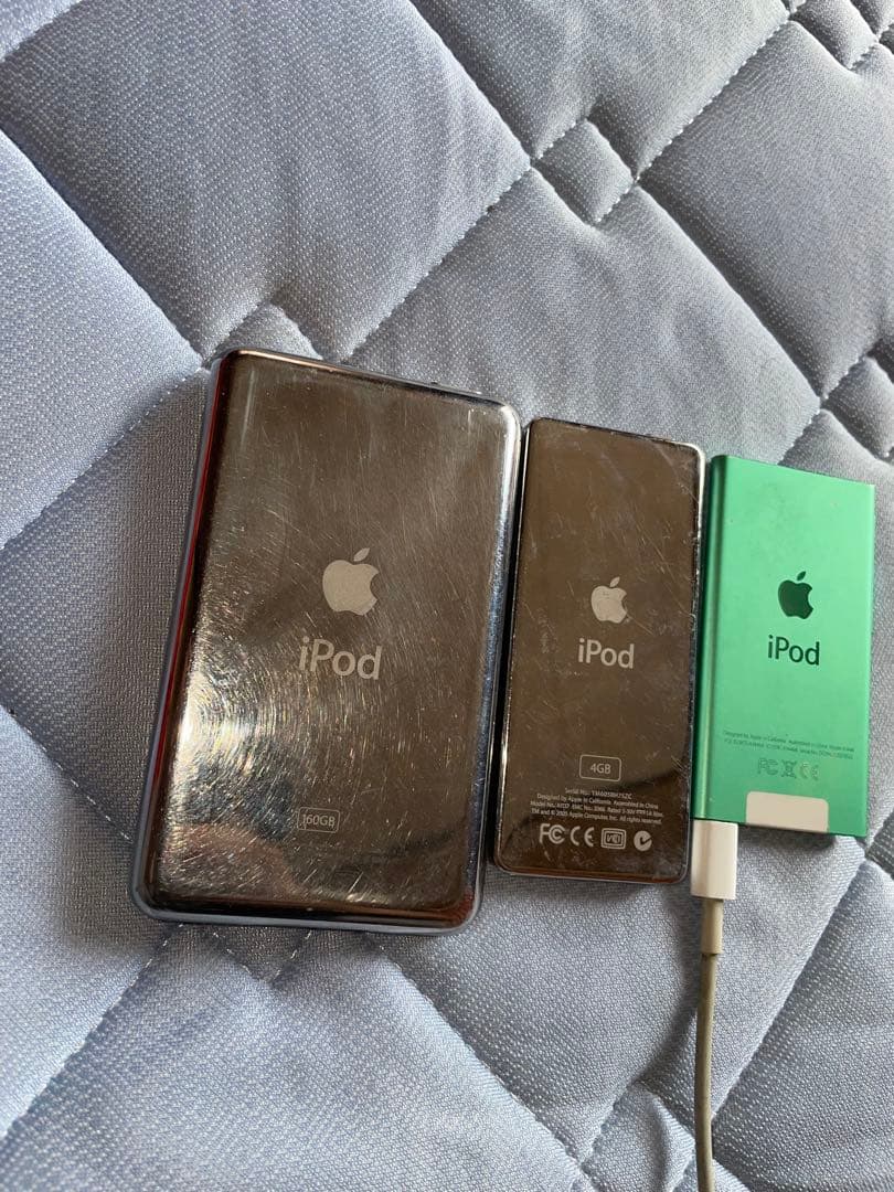 M*v様 iPod 3台セット Classic / Nano グリーン