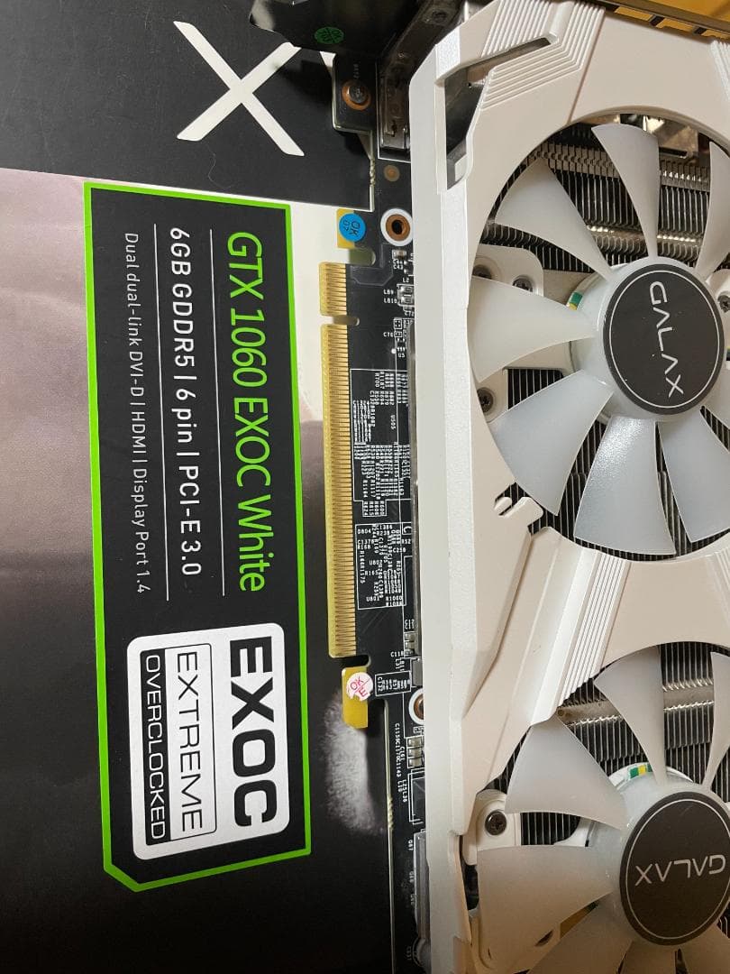 NVIDIA GEFORCE GTX 1060 6GB グラフィックボード