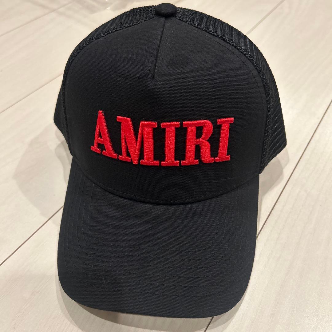 AMIRI メッシュキャップ　ブラック