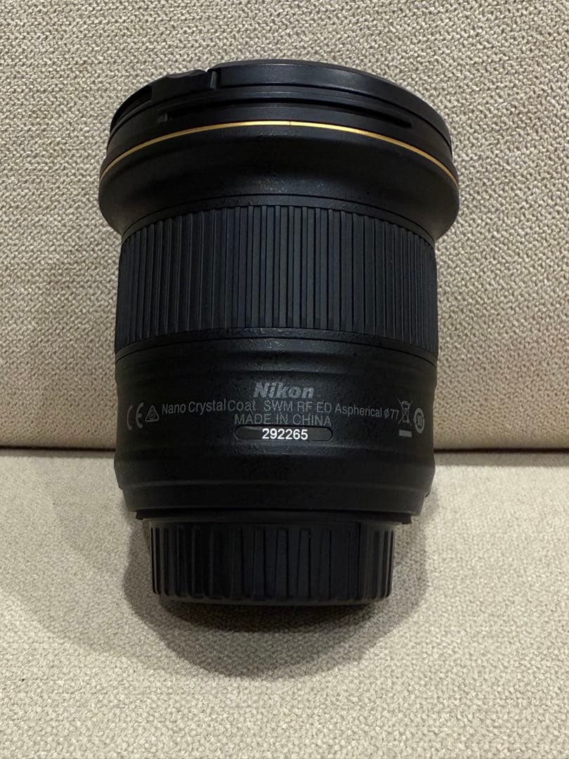 Nikon一眼レフレンズ　AS-F NIKKOR 20mm f/1.8G ED