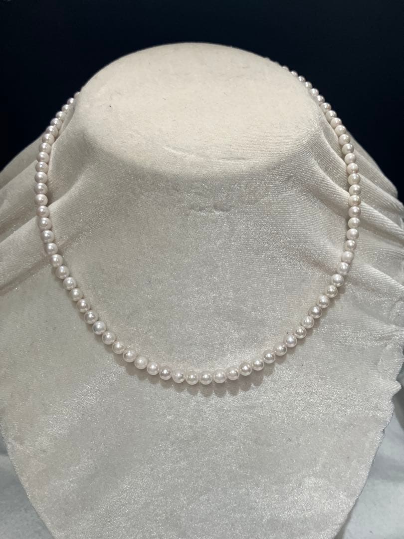 伊勢志摩英虞湾産あこや真珠　4.5-5mm パールネックレス
