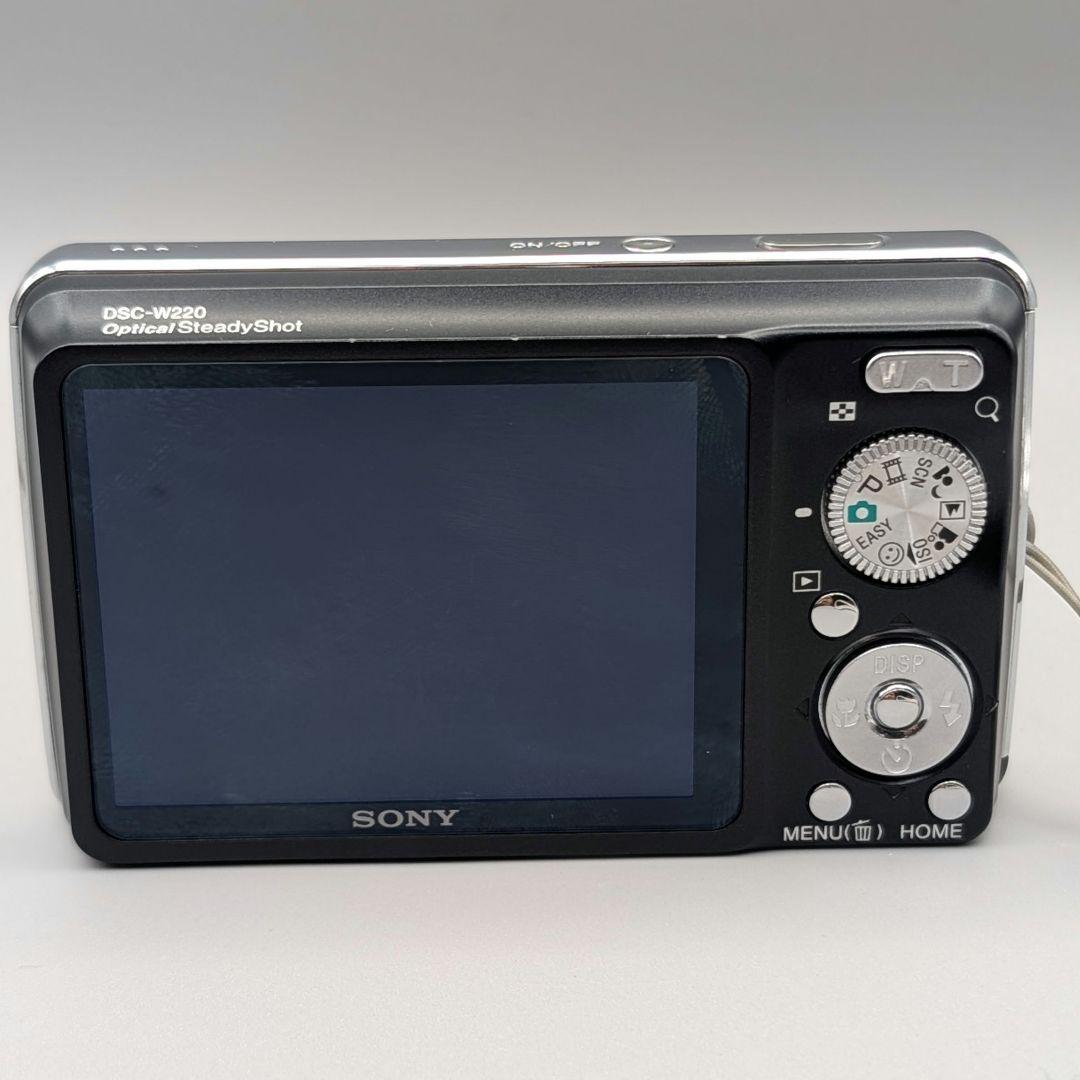 動作確認済 SONY Cyber-shot DSC-W220本体＋充電器＋4GB