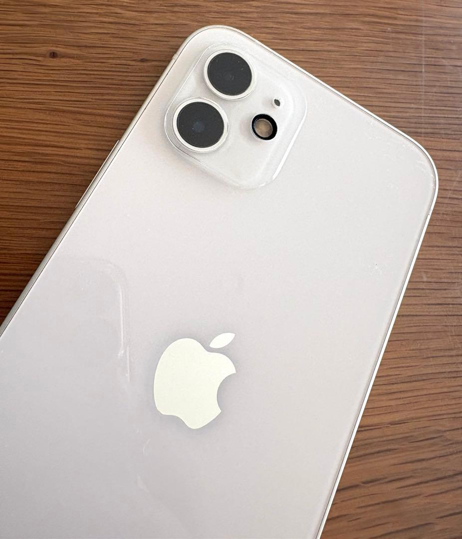 値下げ！iPhone12本体　ホワイト　87％　64GB