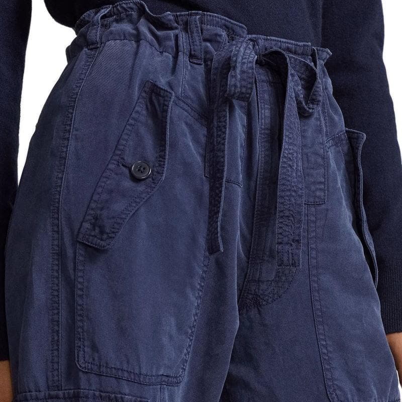 極美品￥37,400 ポロラルフローレン リネンブレンド ツイル カーゴ パンツ