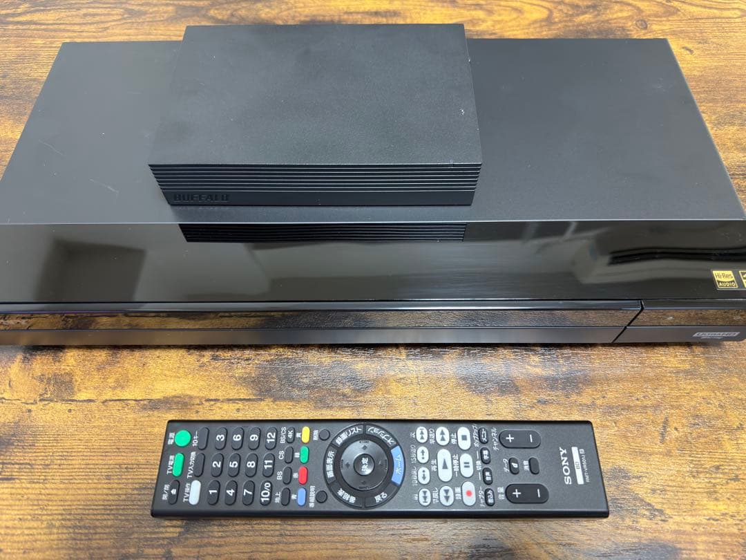 SONY ブルーレイレコーダー リモコン付き BDZ-FBT3000 各ケーブル