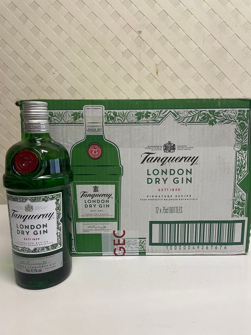 タンカレー　ロンドン　ドライジン750ml 12本入