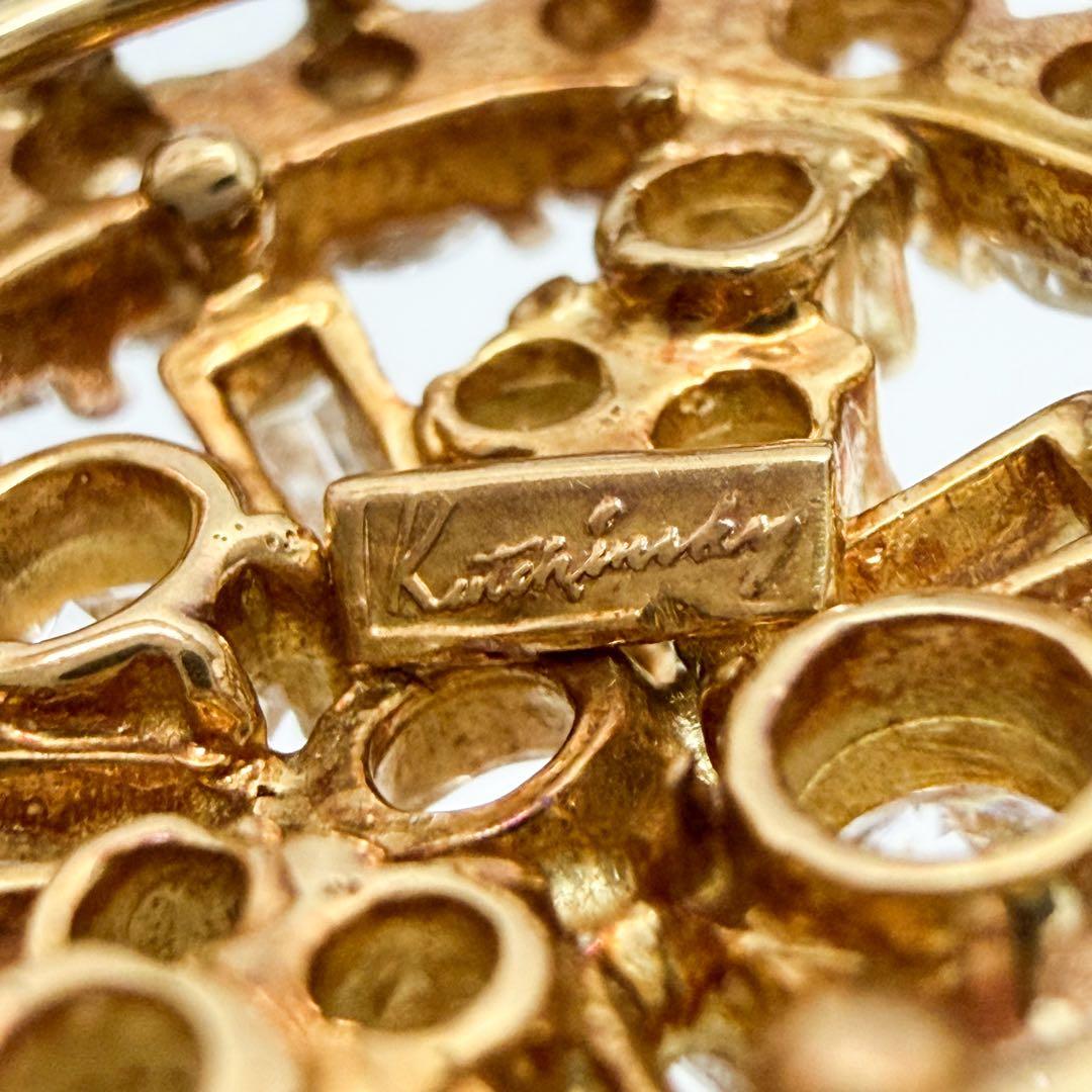 クチンスキー ヴィンテージ ネックレス K18 ダイヤモンド