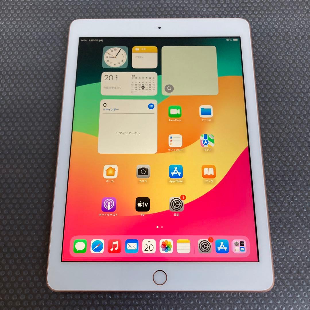 2488【早い者勝ち】電池最良好☆iPad6第6世代128GB WIFIモデル☆