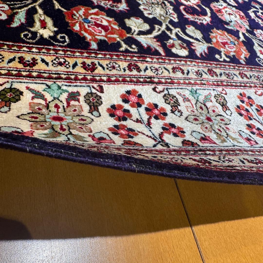 ペルシャ絨毯　シルク 100% SILK クム