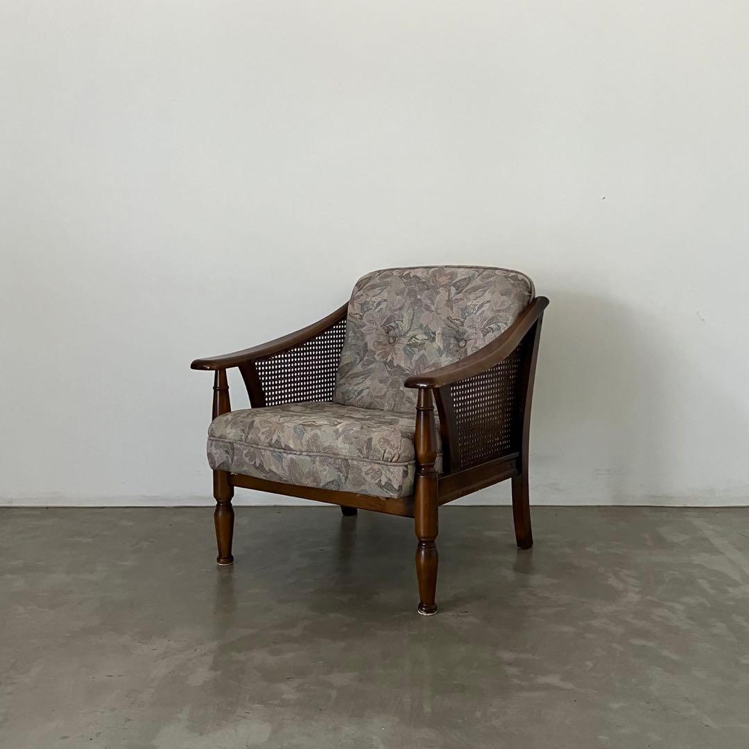 レトロ　アンティーク　ヴィンテージ　古道具　古家具　カリモク　椅子　ソファー