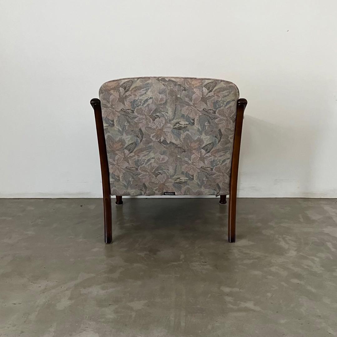 レトロ　アンティーク　ヴィンテージ　古道具　古家具　カリモク　椅子　ソファー