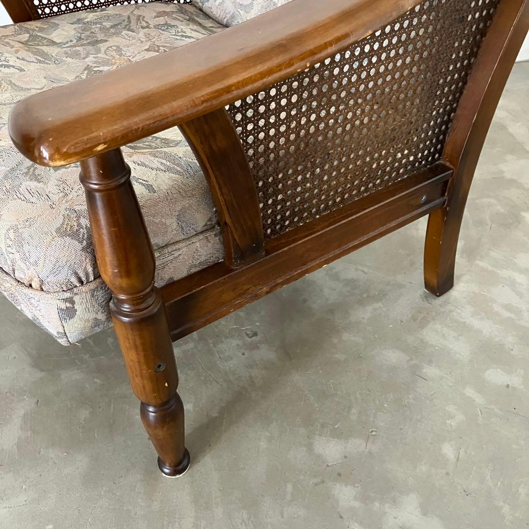 レトロ　アンティーク　ヴィンテージ　古道具　古家具　カリモク　椅子　ソファー