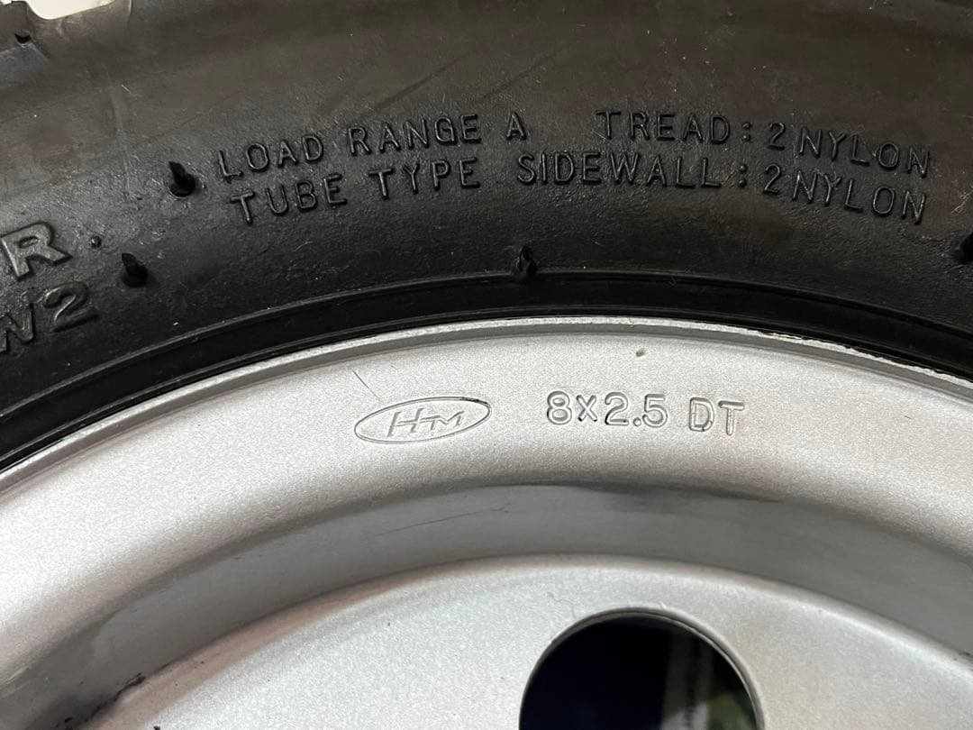 モンキー 純正タイヤ ホイール 3.50-8 インチ　ブリヂストンブロックタイヤ