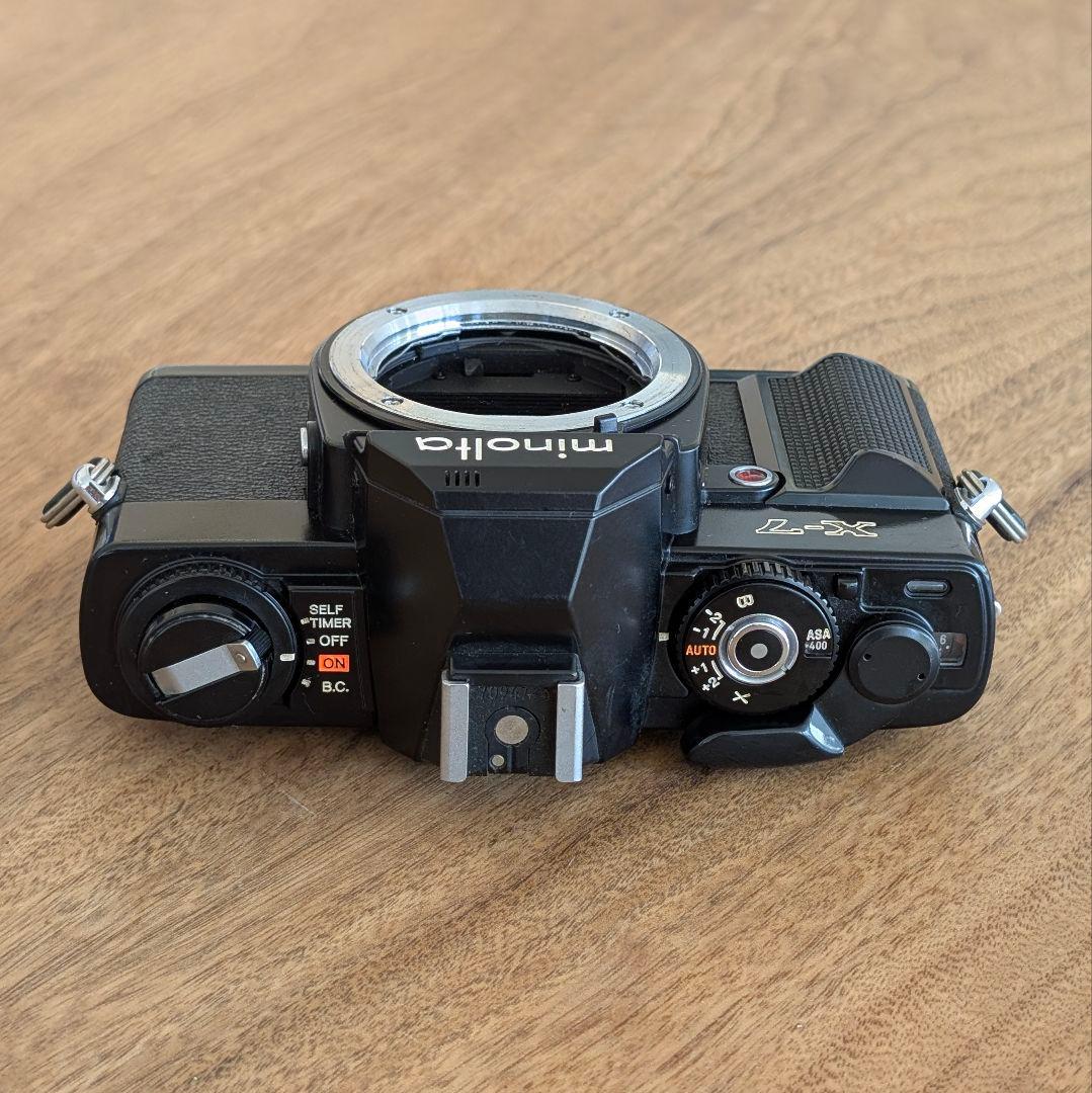 minolta X-7 フィルム一眼レフカメラ ジャンク品