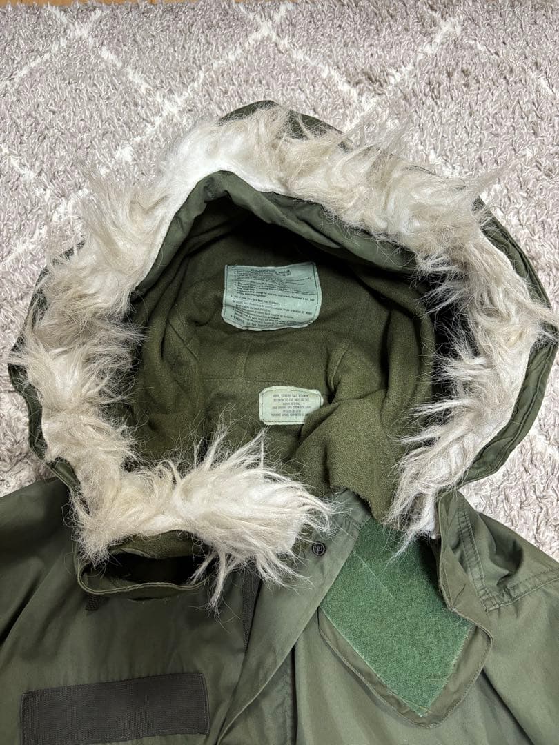 80s USA米軍実物 M-65 フィッシュテールパーカー スモールモッズコート