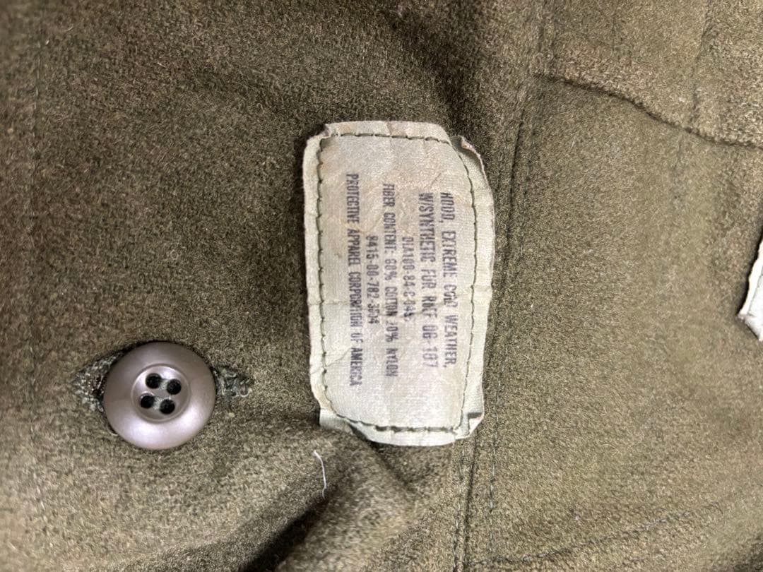 80s USA米軍実物 M-65 フィッシュテールパーカー スモールモッズコート