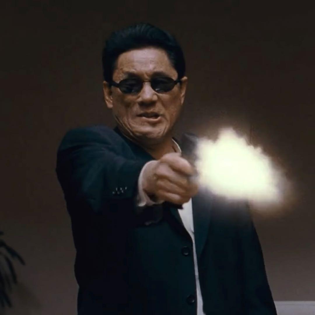 【週末限定】ヴェルサーチェ サングラス 北野武 BROTHER着用モデル