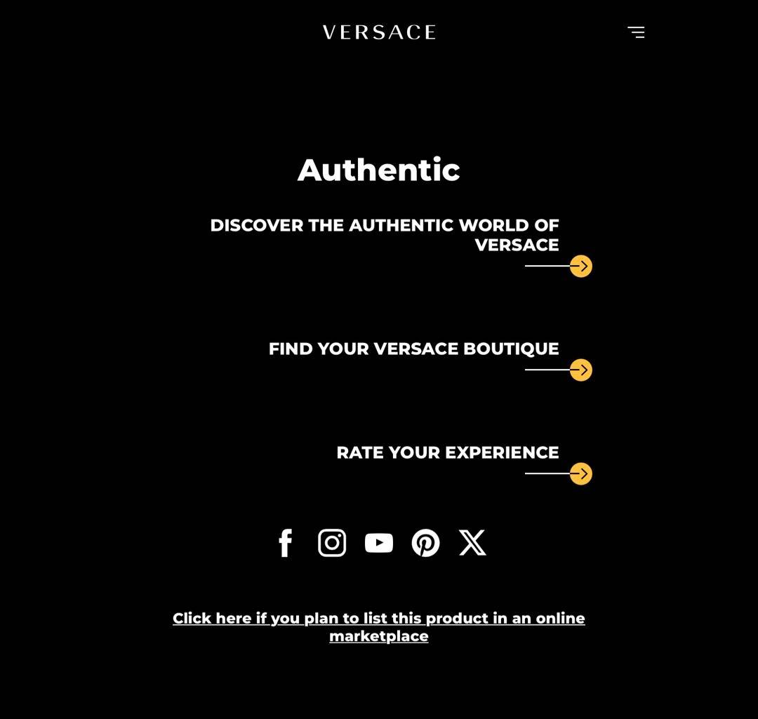 VERSACE メデューサバックパック