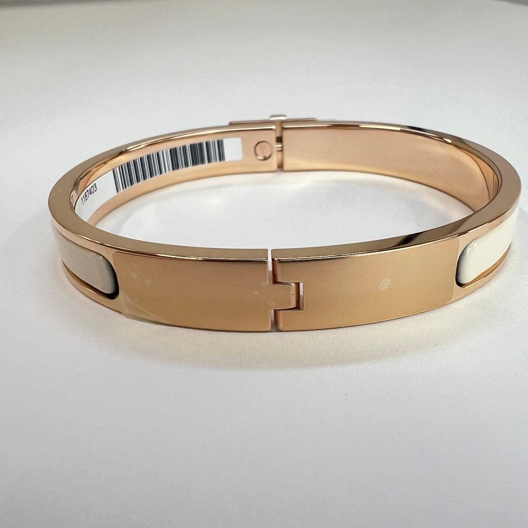 新品未使用　HERMES エルメス　ミニクリックケリー　PM クリーム　PG金具