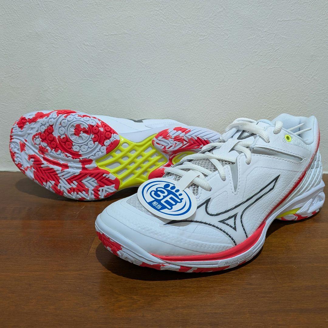 【新品未使用】ウエーブクロー3/24.5/ミズノバドミントンシューズ