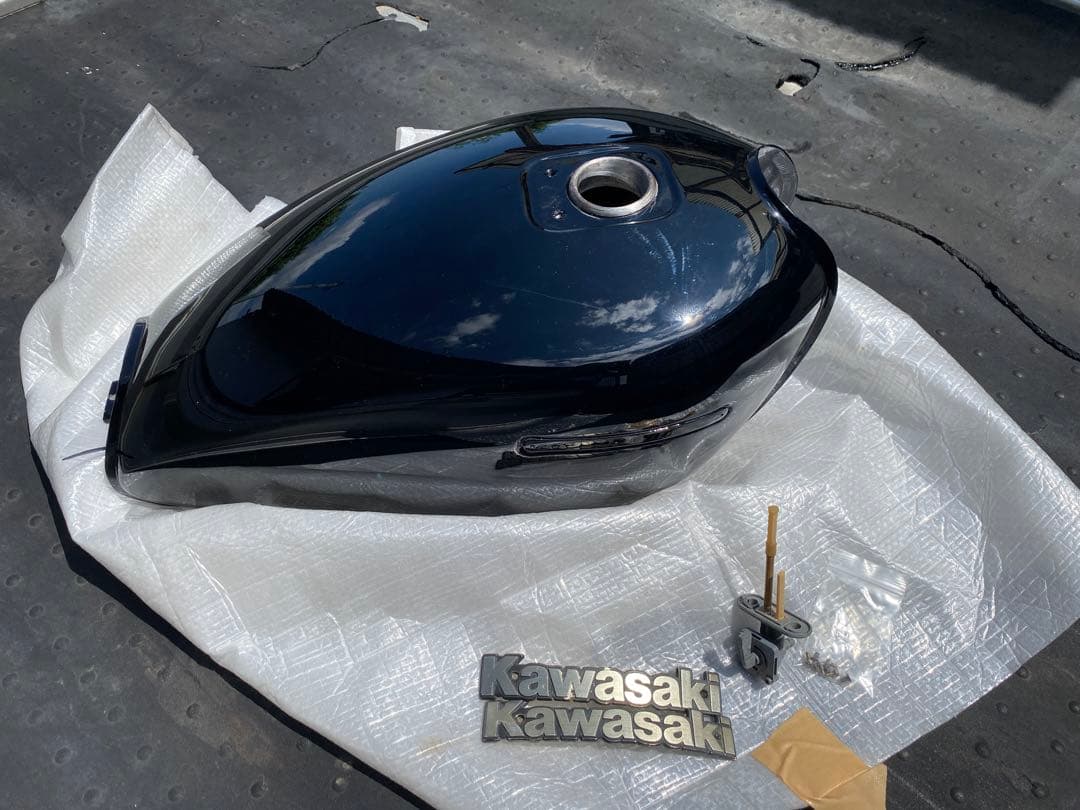 Z250LTD タンク　ブラック塗装済み