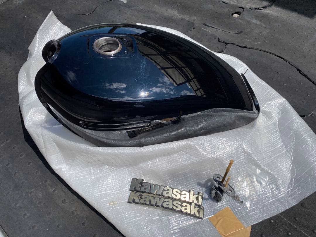 Z250LTD タンク　ブラック塗装済み