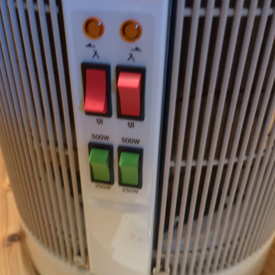 暖話室 1000型 電気ヒーター 取扱説明書付き