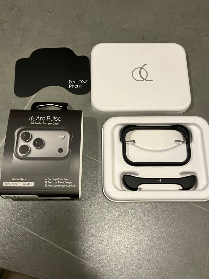 【未使用品】Arc Pulse iPhone17proMaxマットブラック