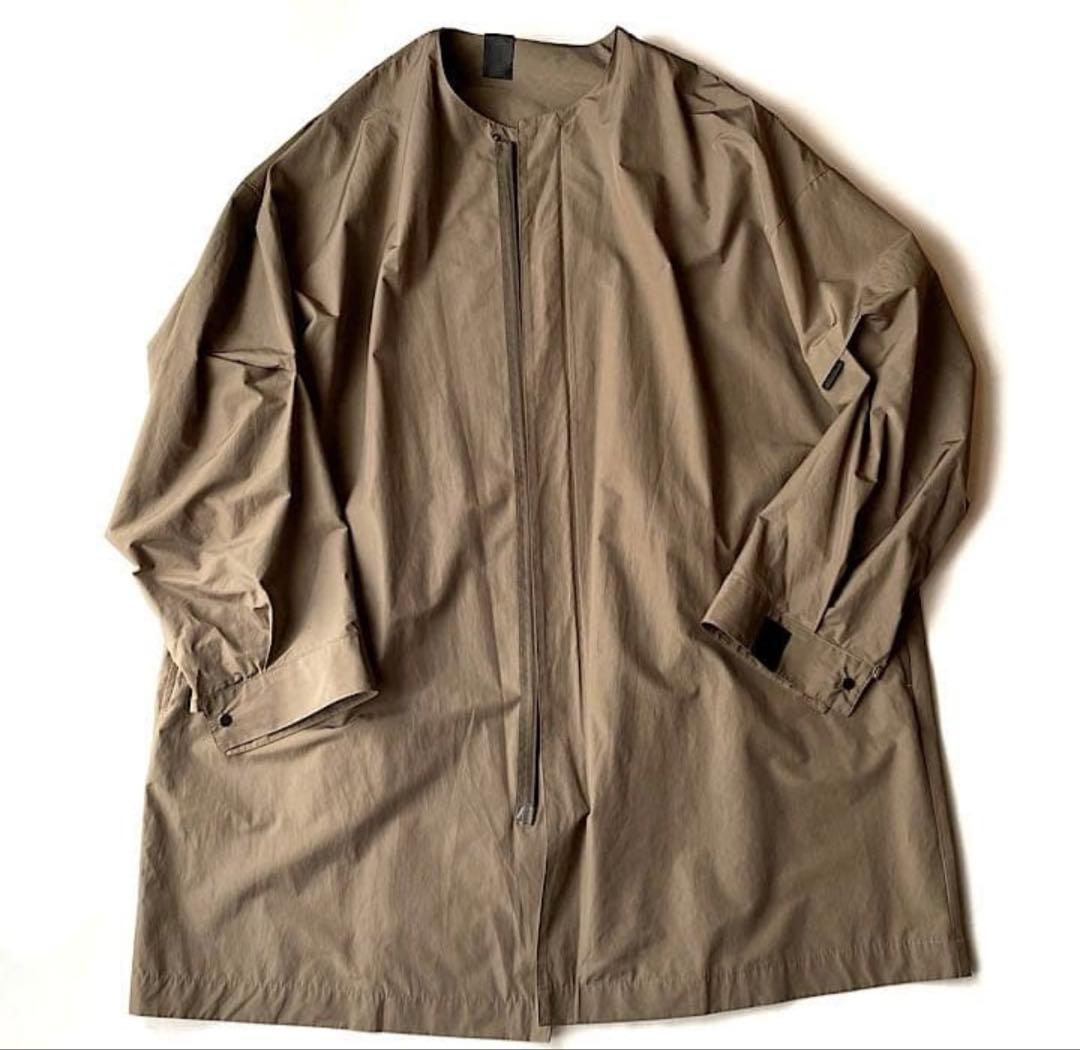 ああああ N.HOOLYWOOD SHIRT COAT ノーカラー 38