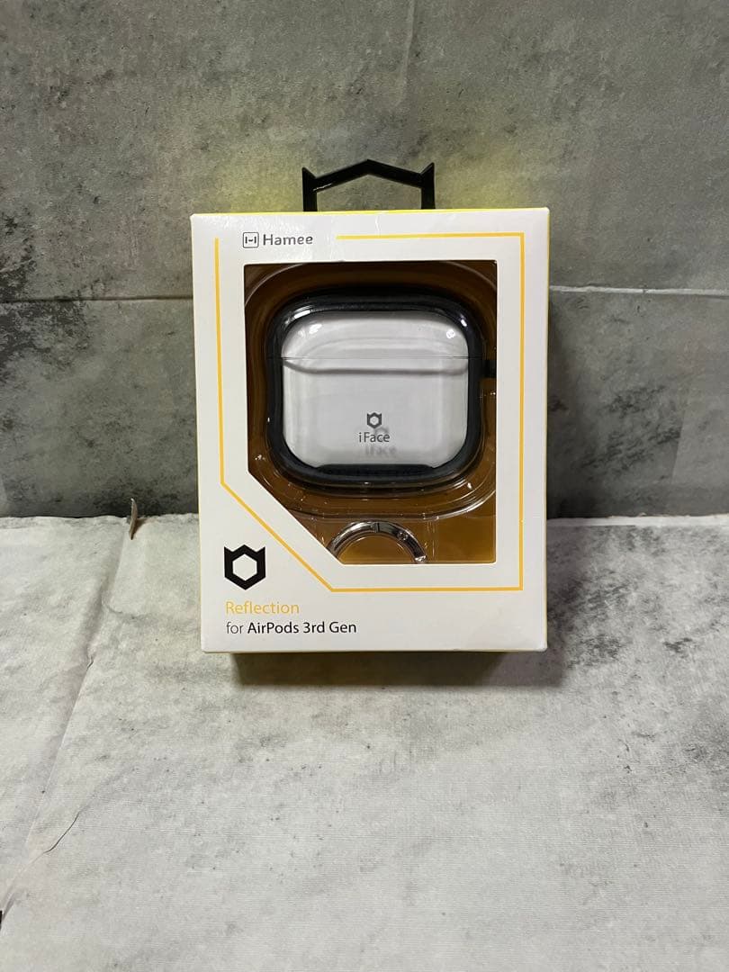 アイフェイス AirPods Pro 第3世代 クリア ブラック