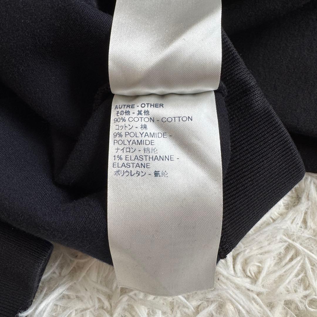 美品　ルイヴィトン　パーカー　モノグラム　ロゴプリント　ブラック　XSサイズ