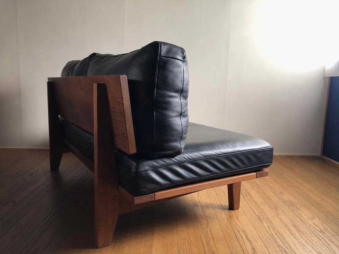 MASTERWAL マスターウォール RITZ SOFA リッツ ソファ 黒革