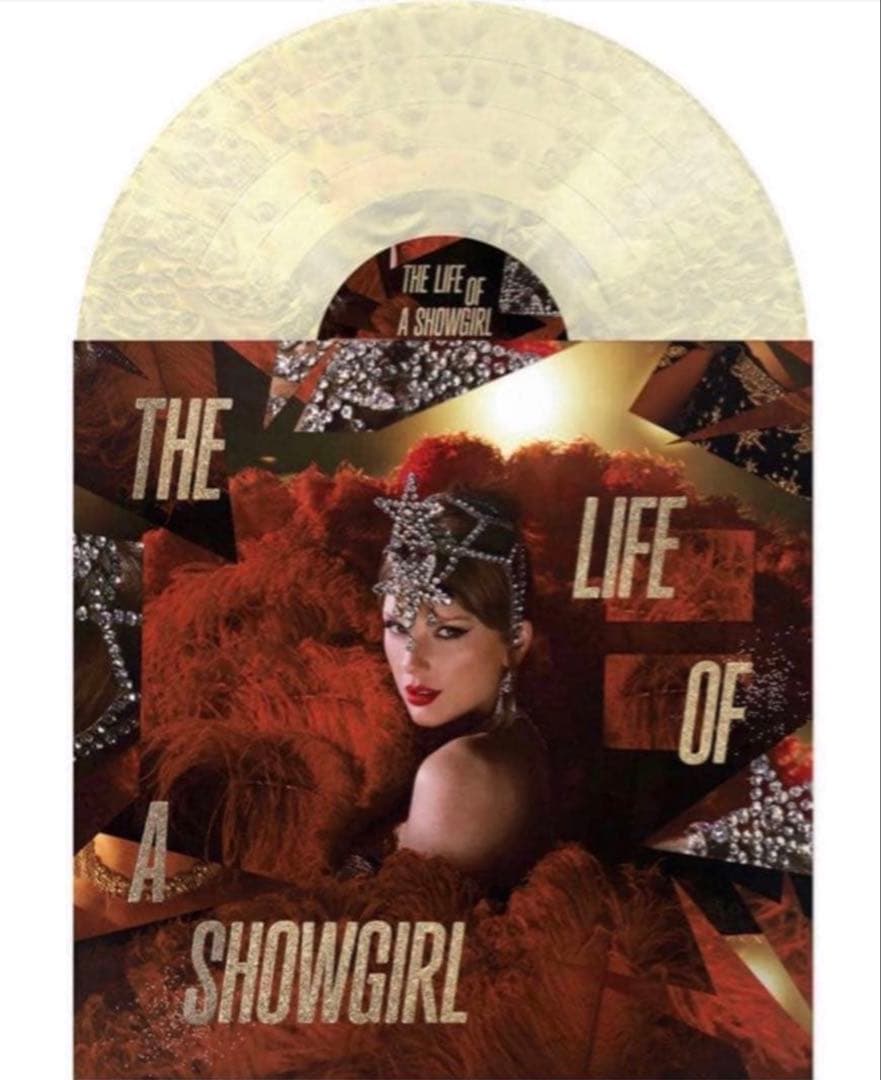 在庫わずか THE LIFE OF A SHOWGIRL初回限定プレス盤数量限定