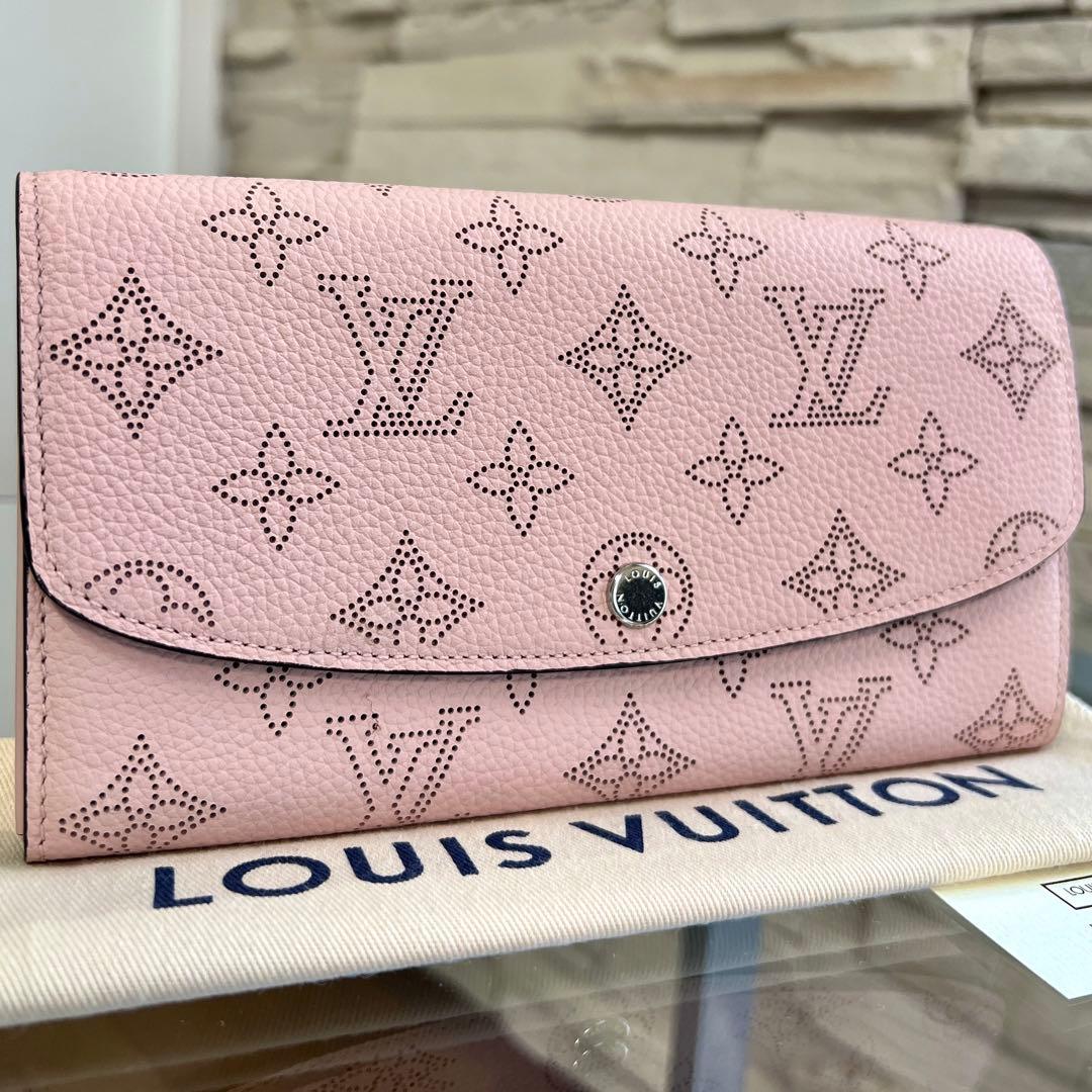 【未使用品】ルイヴィトン　ポルトフォイユ・イリス　マヒナ　マグノリア