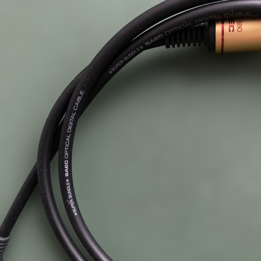 SAEC OPC-380 SUPER BUNDLE デジタルケーブル 1m