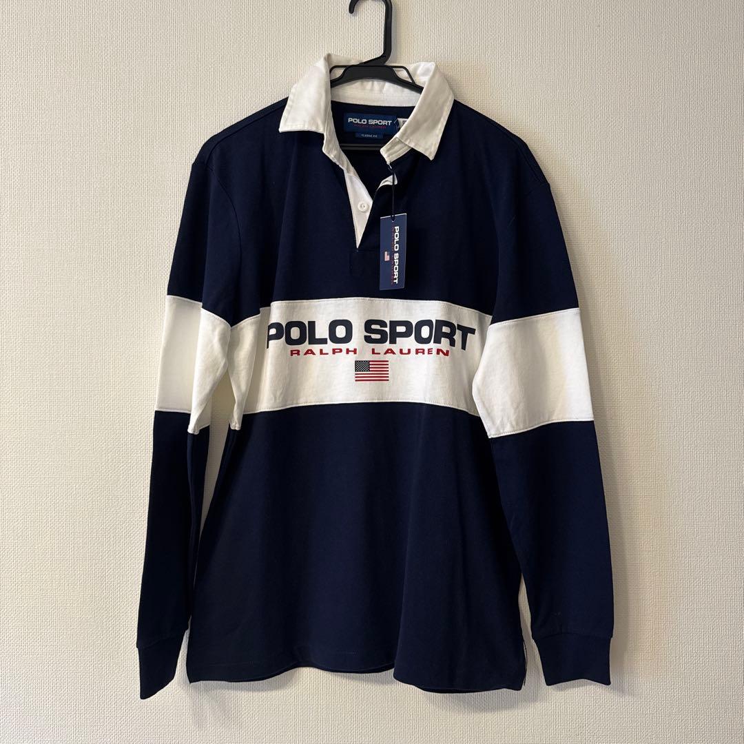 POLO SPORT Ralph Lauren ポロシャツ ネイビー/ホワイト