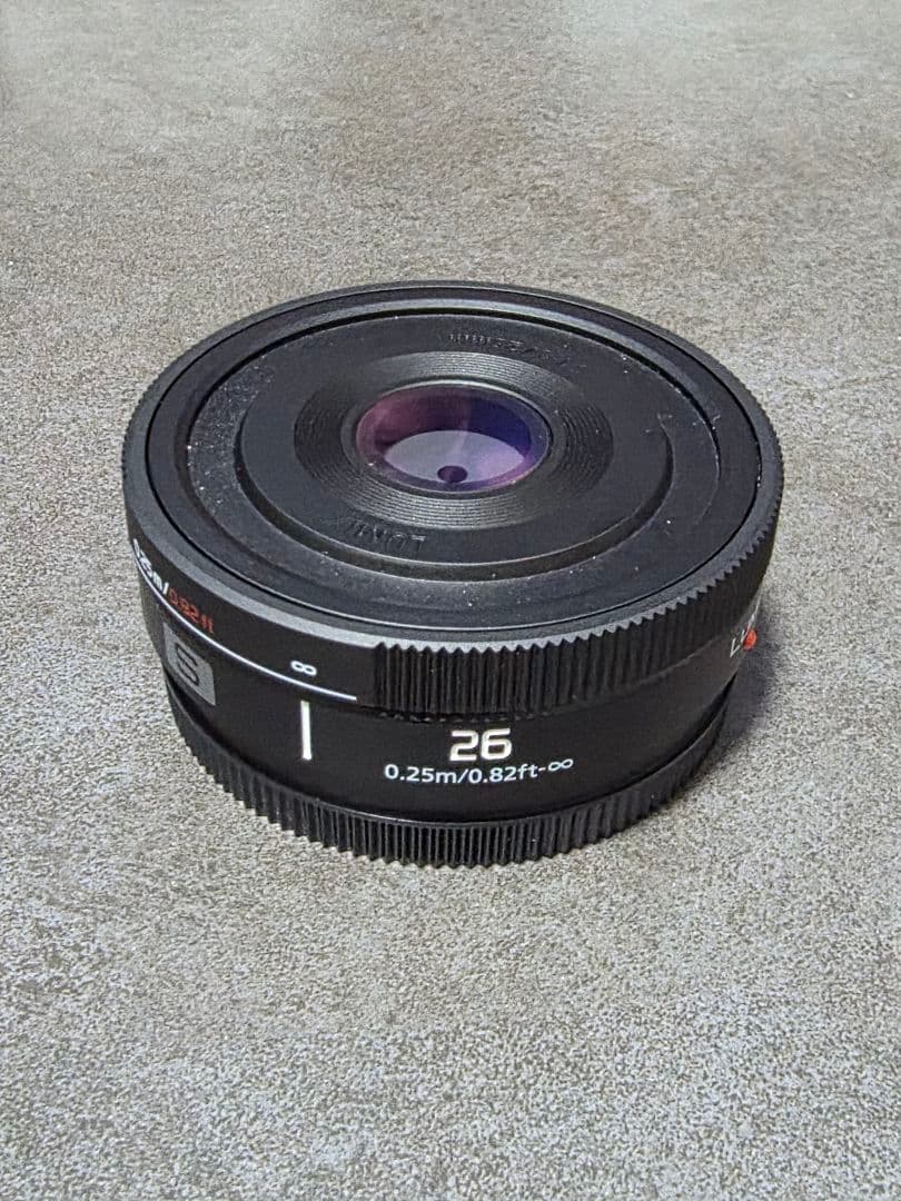 パナソニック LUMIX S 26mm F8 S-R26