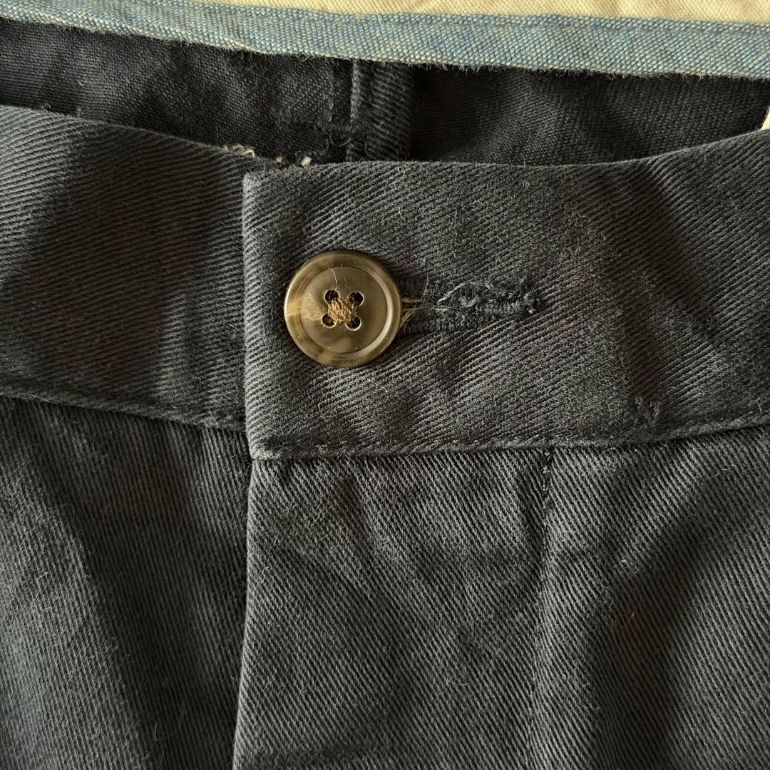 希少デッドストックPoloRalphLaurenラルフローレンチノパンW32濃紺