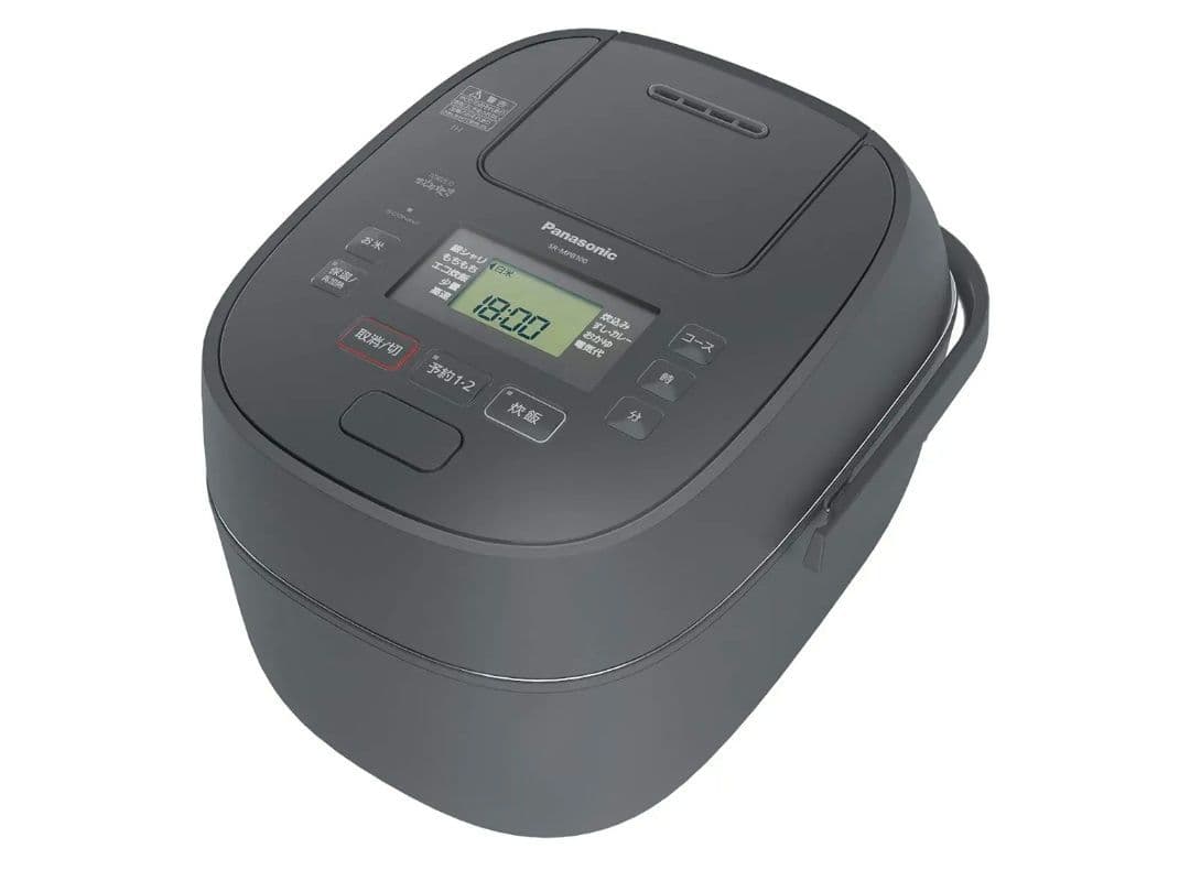 Panasonic 炊飯器 5.5合 SR-MPB100-H グレー