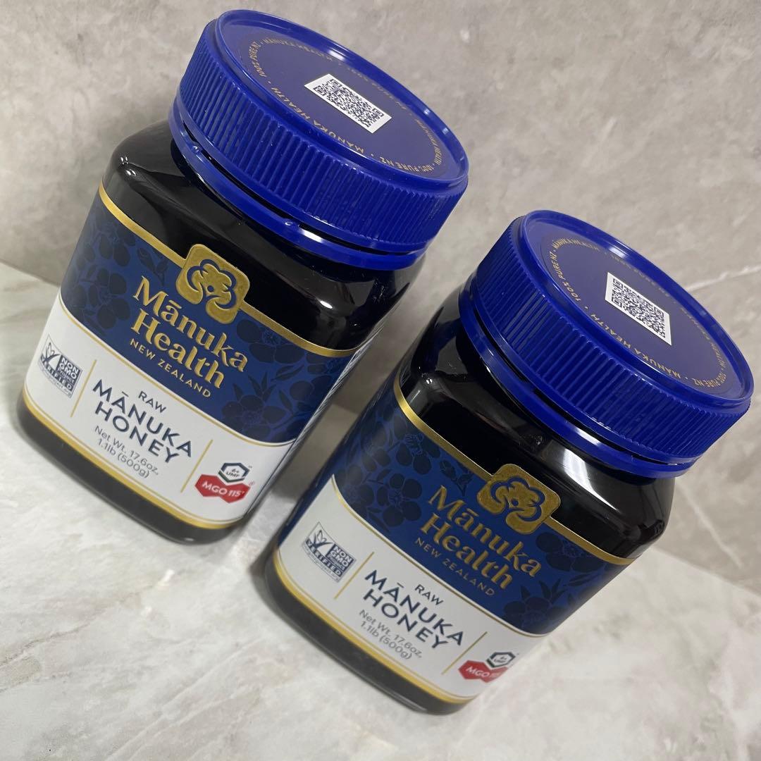 マヌカハニー MGO115+ マヌカヘルス 500g はちみつ 6+UMF